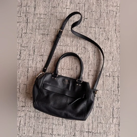 Kate Spade Hadlen black pebble leather bag - Picture 3 of 8